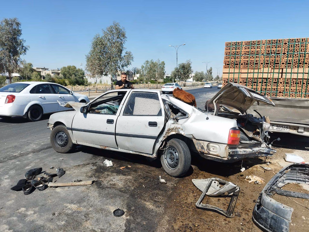 5 کەس بەهۆی ڕووداوێکی هاتووچۆ لە کەرکووک گیانیان لەدەستدا 