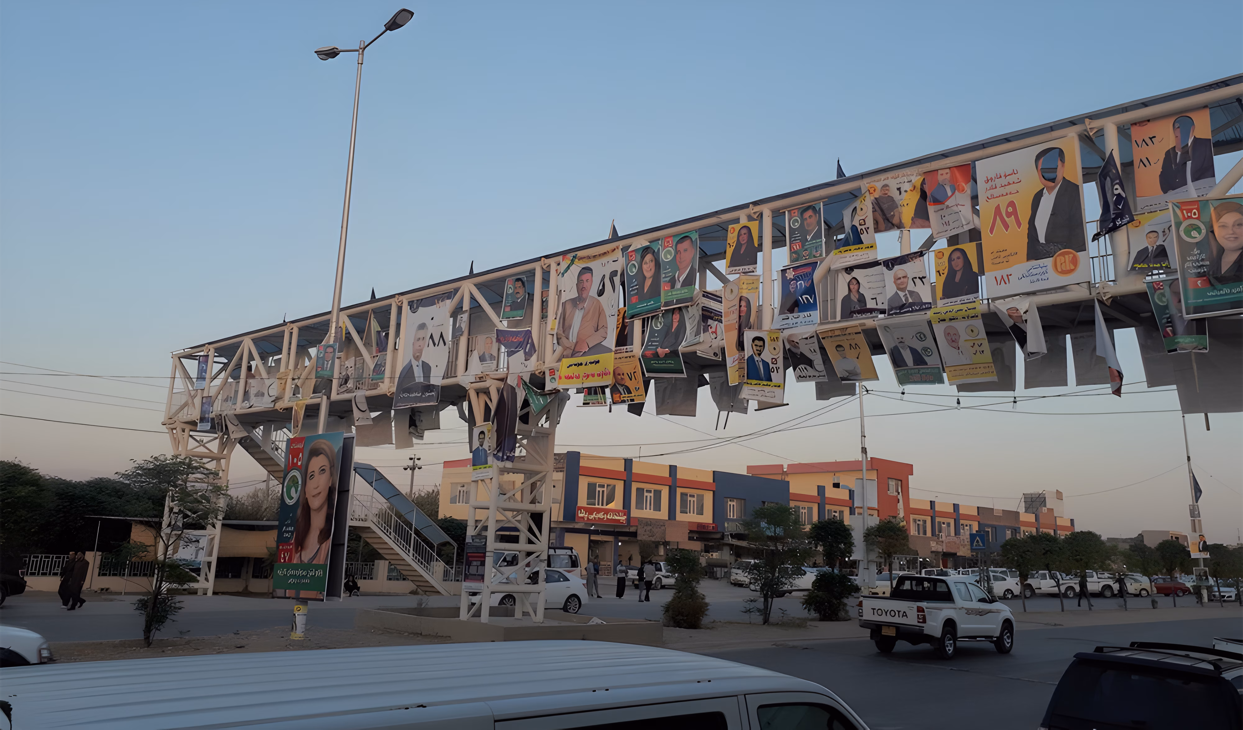 داوا لە بانگەشەکاران دەکرێت لە دواوەی بارهەڵگر سەرنەکەون