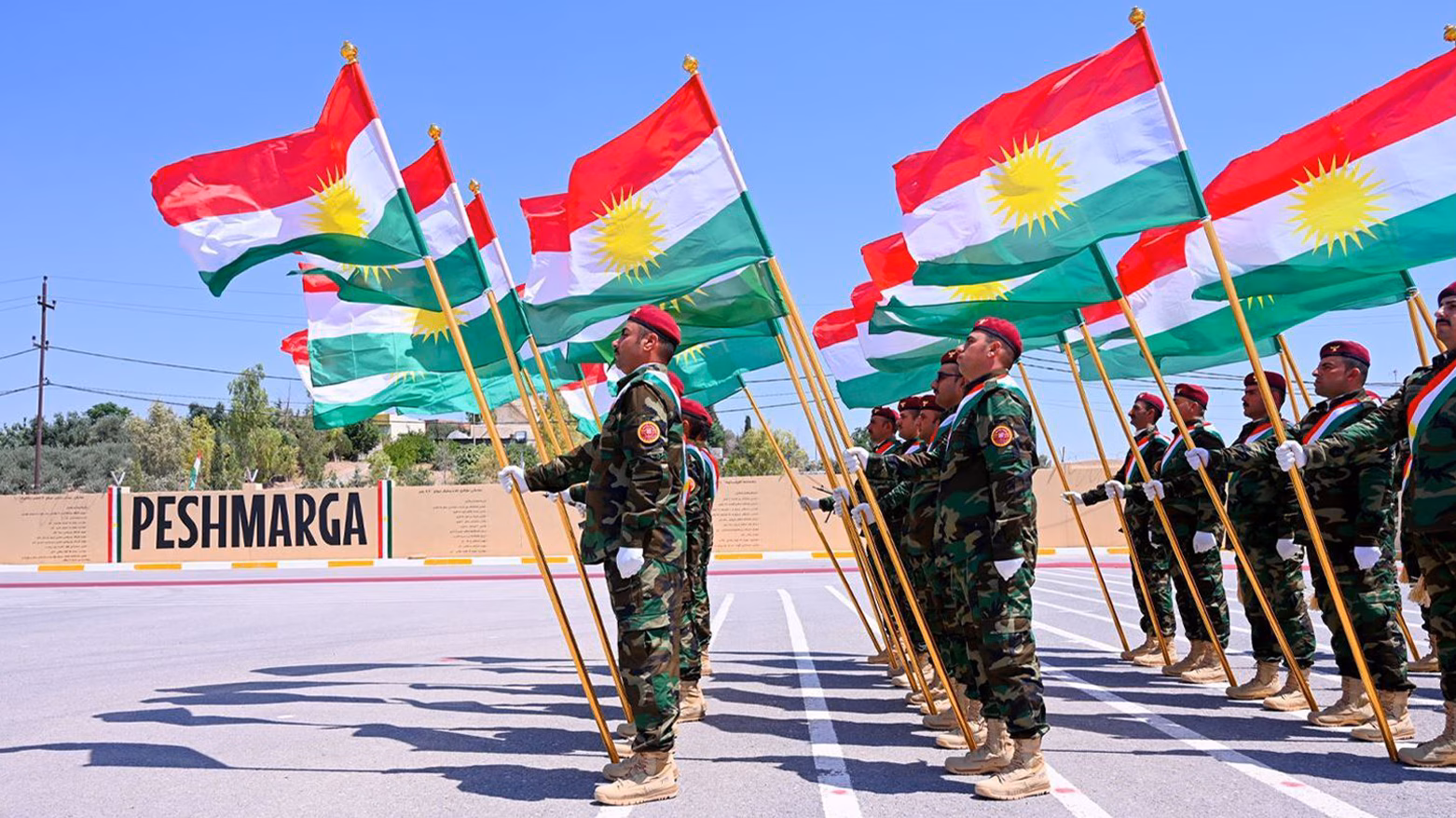 وەجبەیەکی دیکەی زەوی بەسەر هێزەکانی پێشمەرگە دابەشکرا