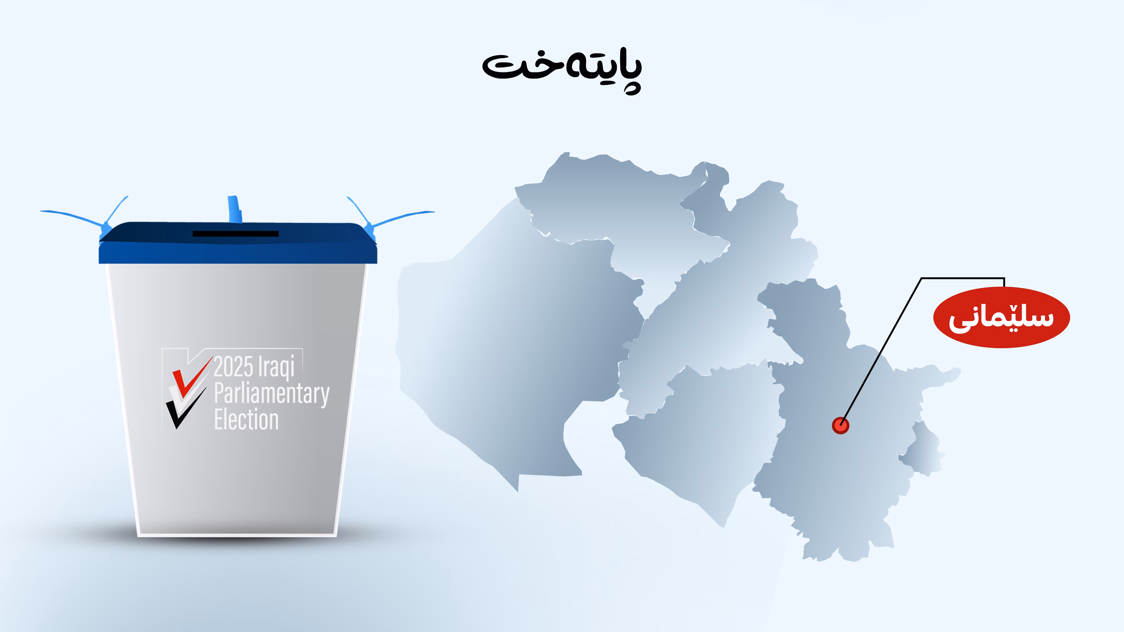 له‌ سلێمانی 82 هه‌زار و 547 دەنگدەری تایبەت هەیە