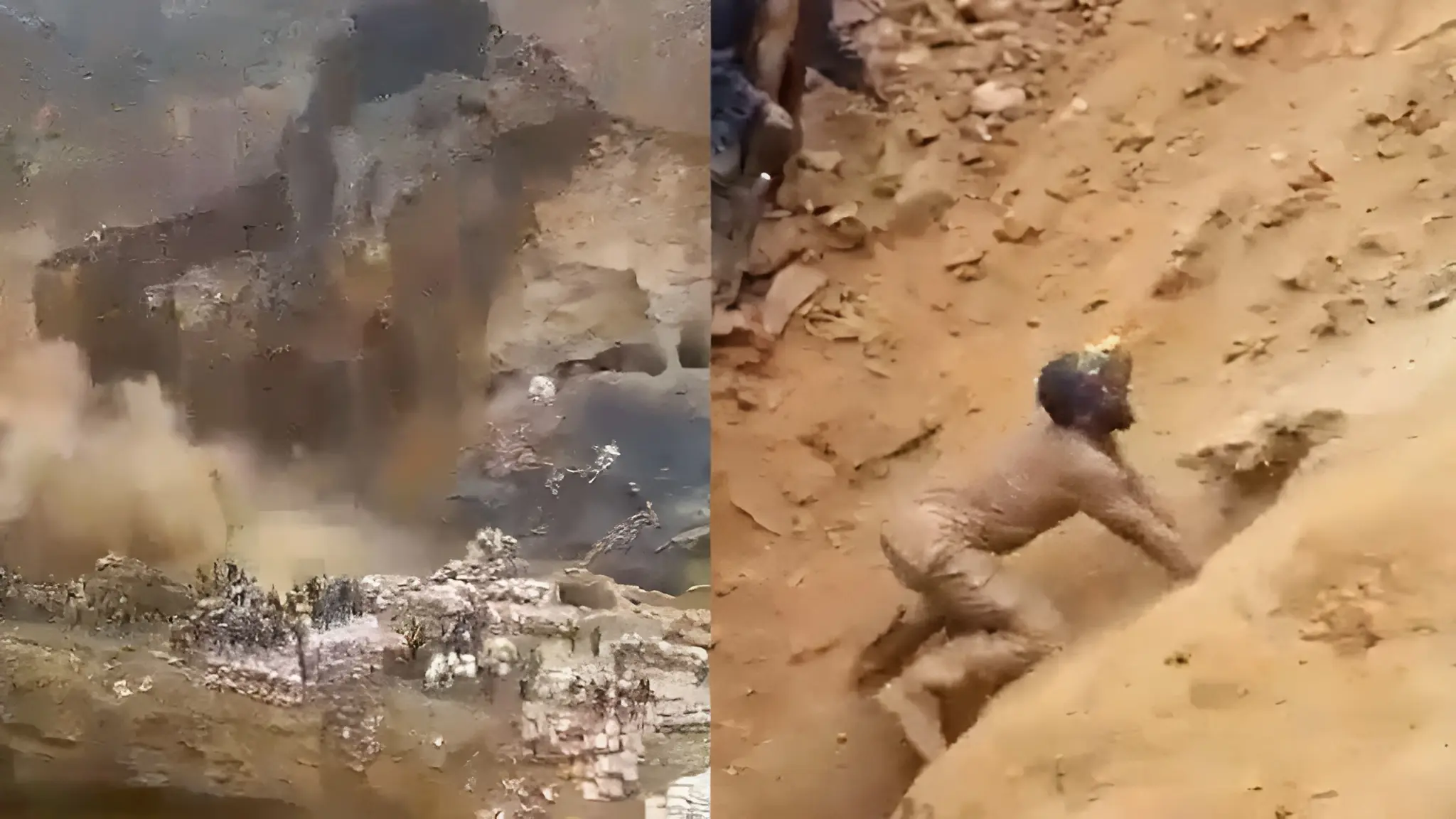 پردێک بەسەر کرێکاران ڕووخا و زیاتر لە 30 کەس گیانیان لەدەستدا