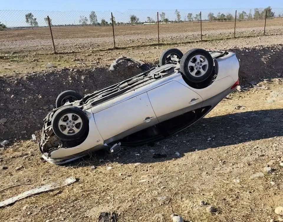 ئۆتۆمبێلێك وه‌رگه‌ڕا و 7 كه‌س به‌ سه‌ختی بریندار بوون