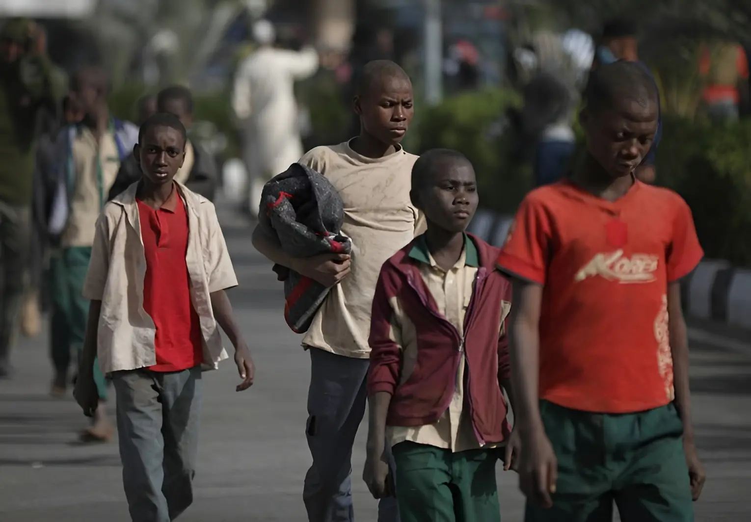 ژمارەیەک چەکدار زیاتر لە 200 قوتابییان ڕفاند