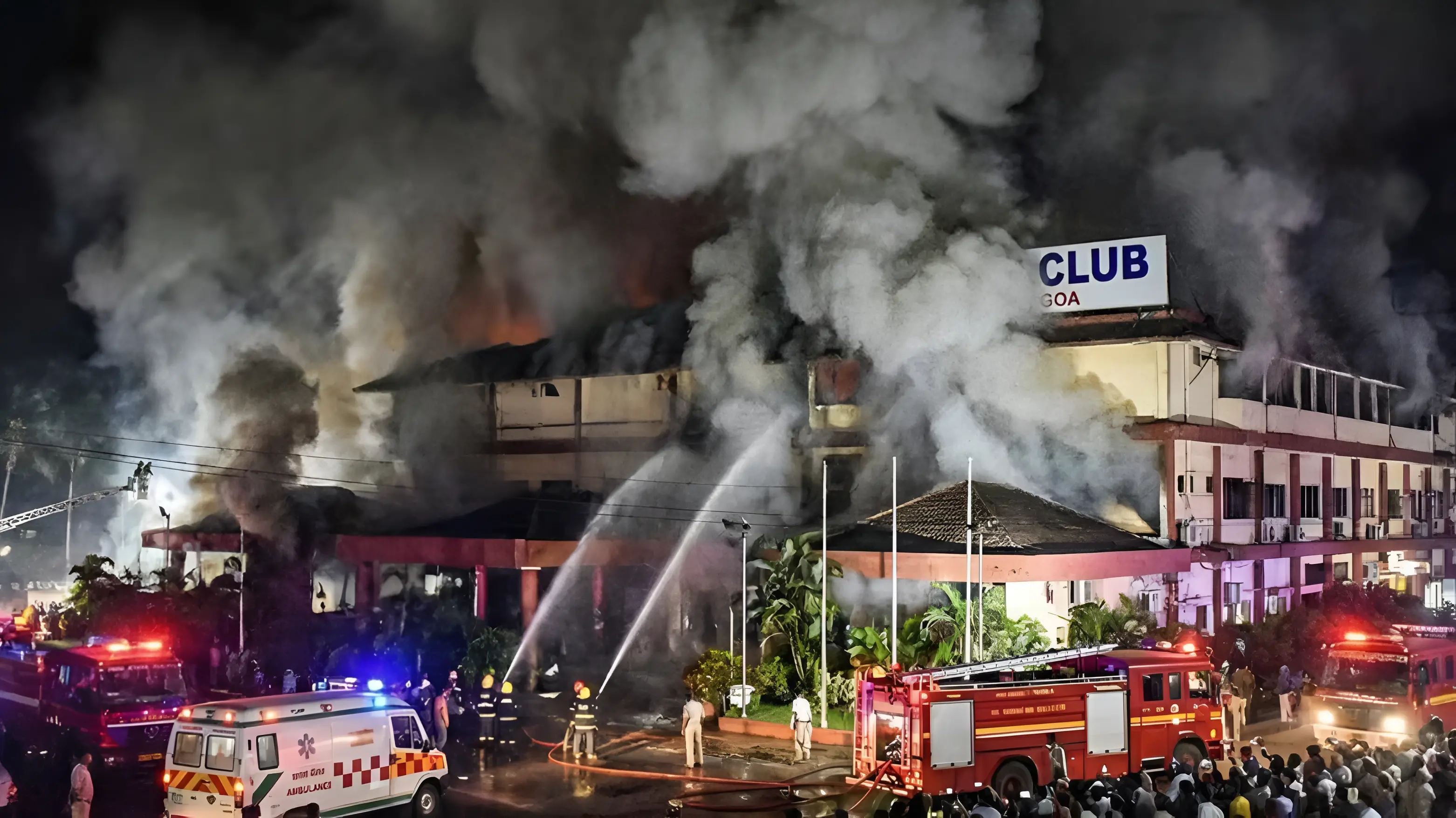 ئاگر لە یانەیەکی شەوان کەوتەوە و زیاتر لە 20 کەس گیانیان لەدەستدا