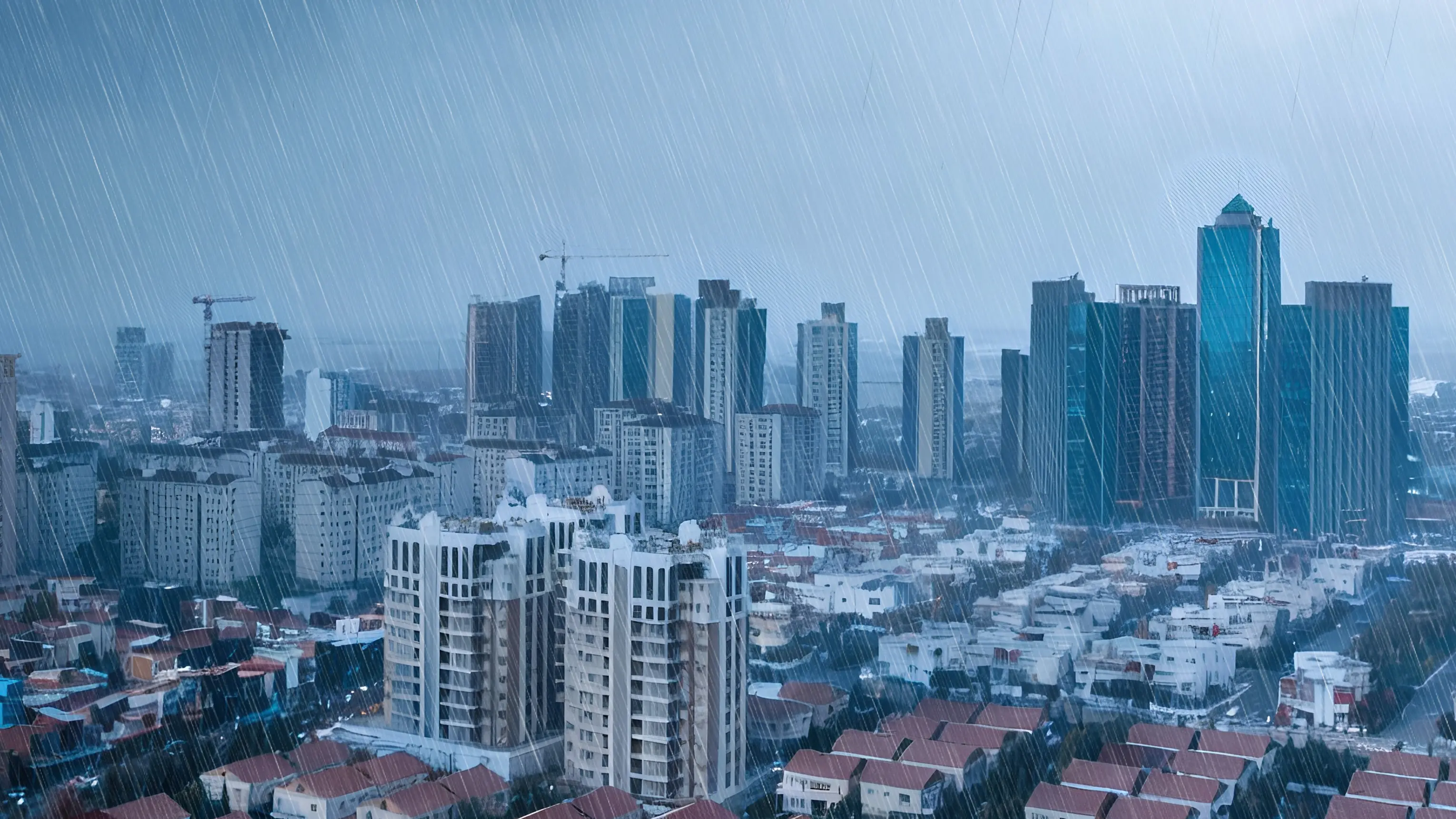 شه‌پۆلێكی به‌هێزی به‌فر و باران كوردستان ده‌گرێته‌وه‌