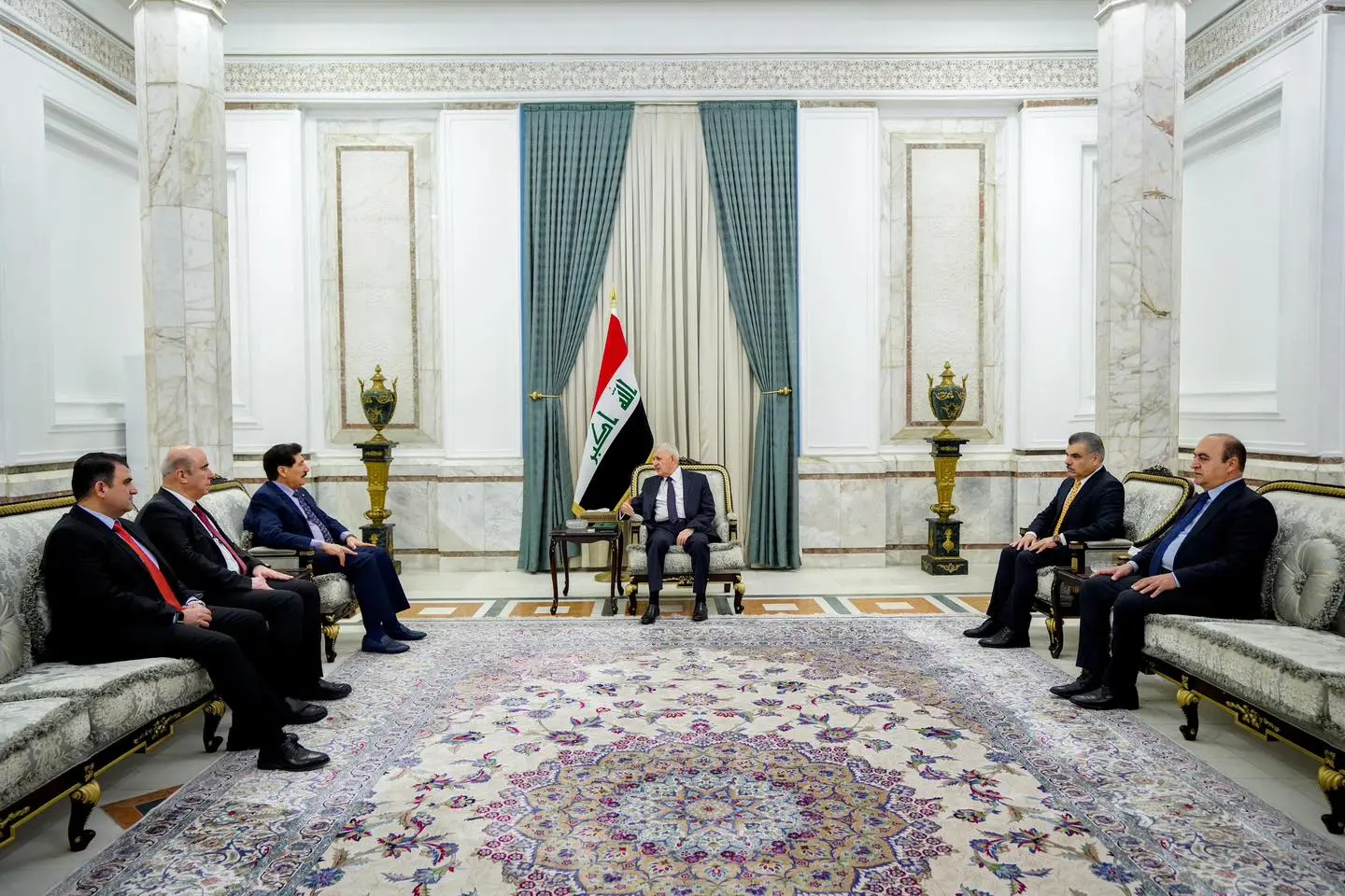 شاندی دانوستانکاری پارتی لەگەڵ سەرۆک کۆماری عێراق کۆبووەوە  