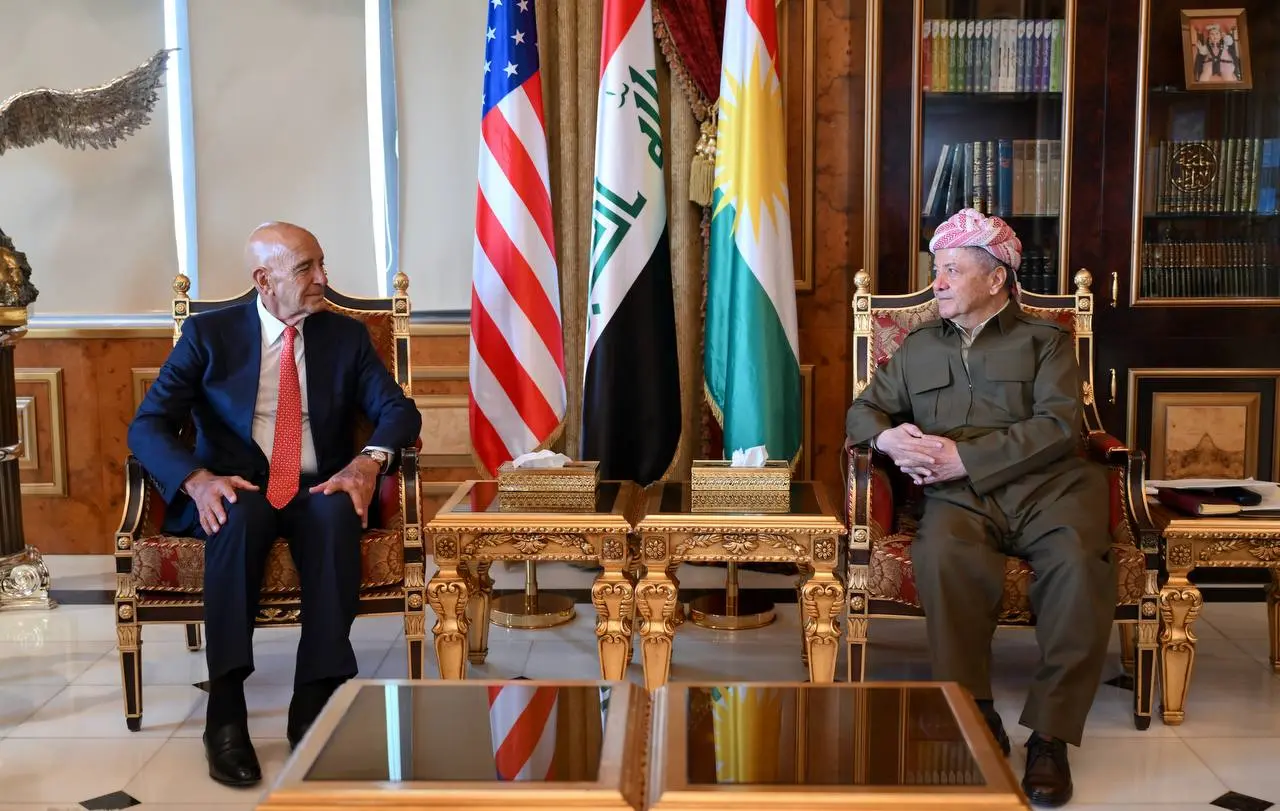 تۆم باراك: سه‌رۆك تره‌مپ سڵاو و پێزانینی بۆ سه‌رۆك بارزانی هه‌بوو