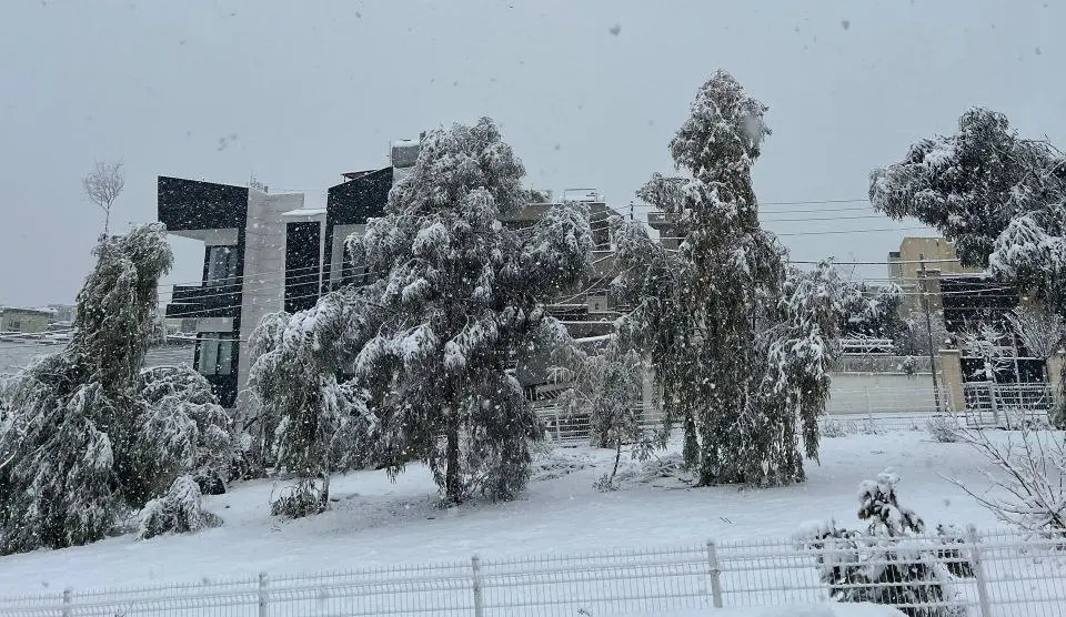 ئه‌م ئێواره‌یه‌ به‌فر و باران كۆتایی دێت