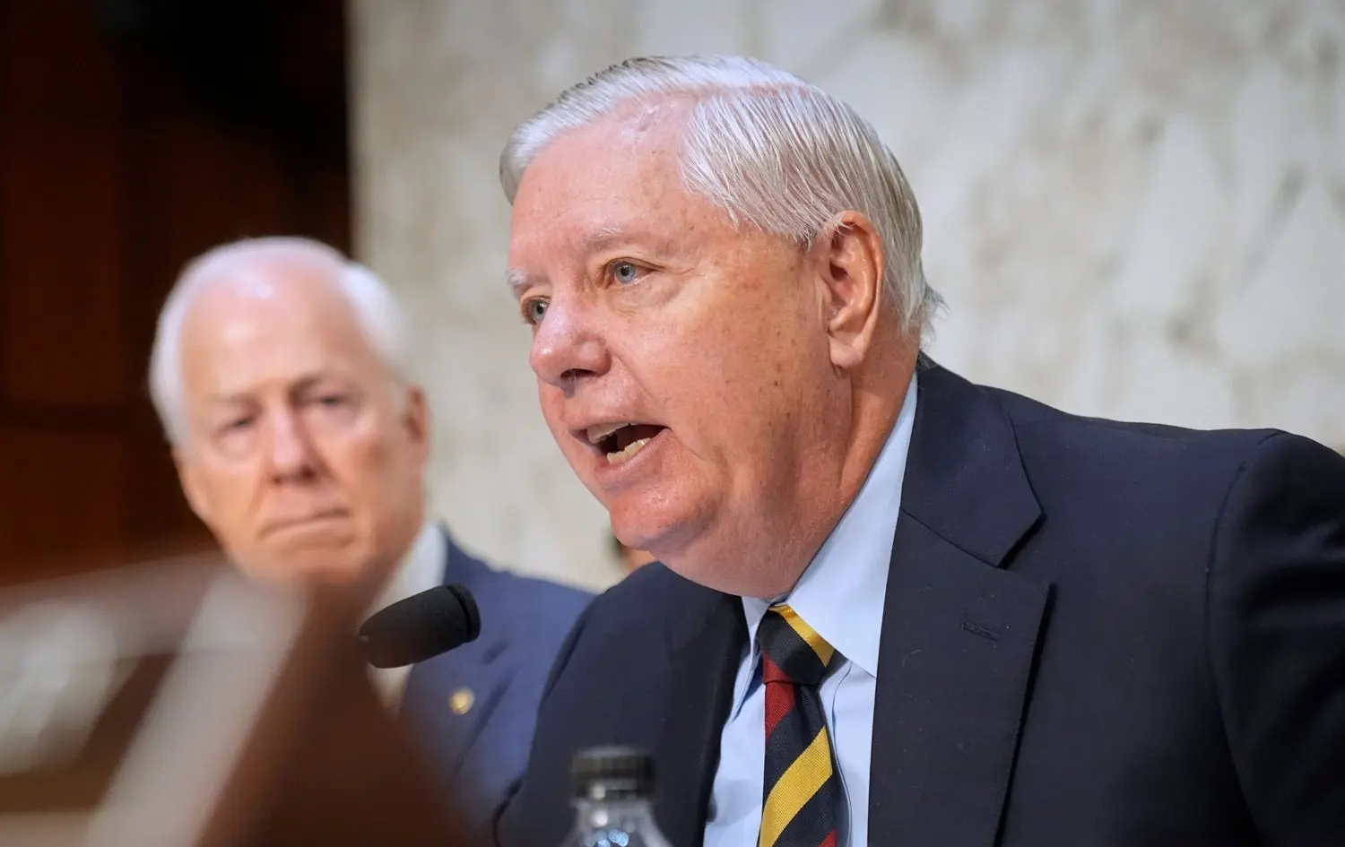 لیندسی گراهام و ڕیچارد بلۆمێنتال پرۆژە یاسای پاراستنی کوردیان پێشکەشی کۆنگرێس کرد