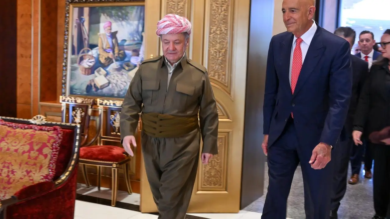 سەرۆک بارزانی و تۆم بارک بە تەلەفۆن قسەیان کرد