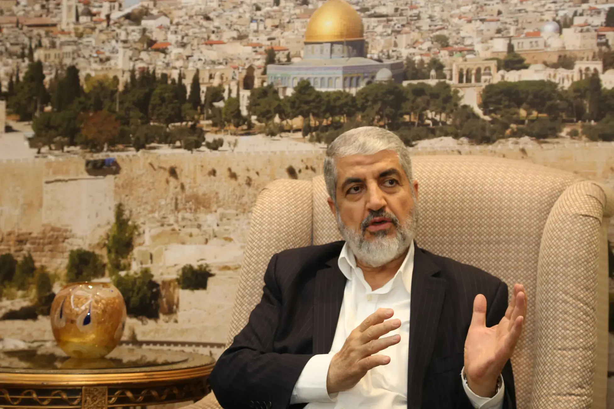 خالید میشعەل: ئیسرائیل دەوڵەتی سووریای ناوێت تەنیا كورد و درووز و عەلەوییەكانی دەوێت