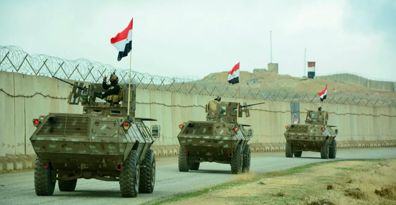 سنووری عێراق و سووریا پڕ كراوه‌ له‌ سه‌ربازانی سووپای عێراق