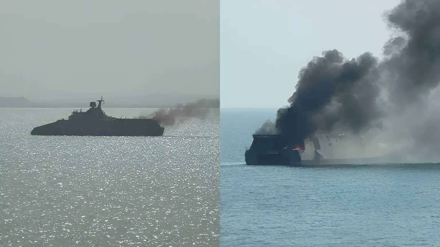 ئه‌مریكا 16 كه‌شتی سه‌ربازی ئێرانی تێكشكاند