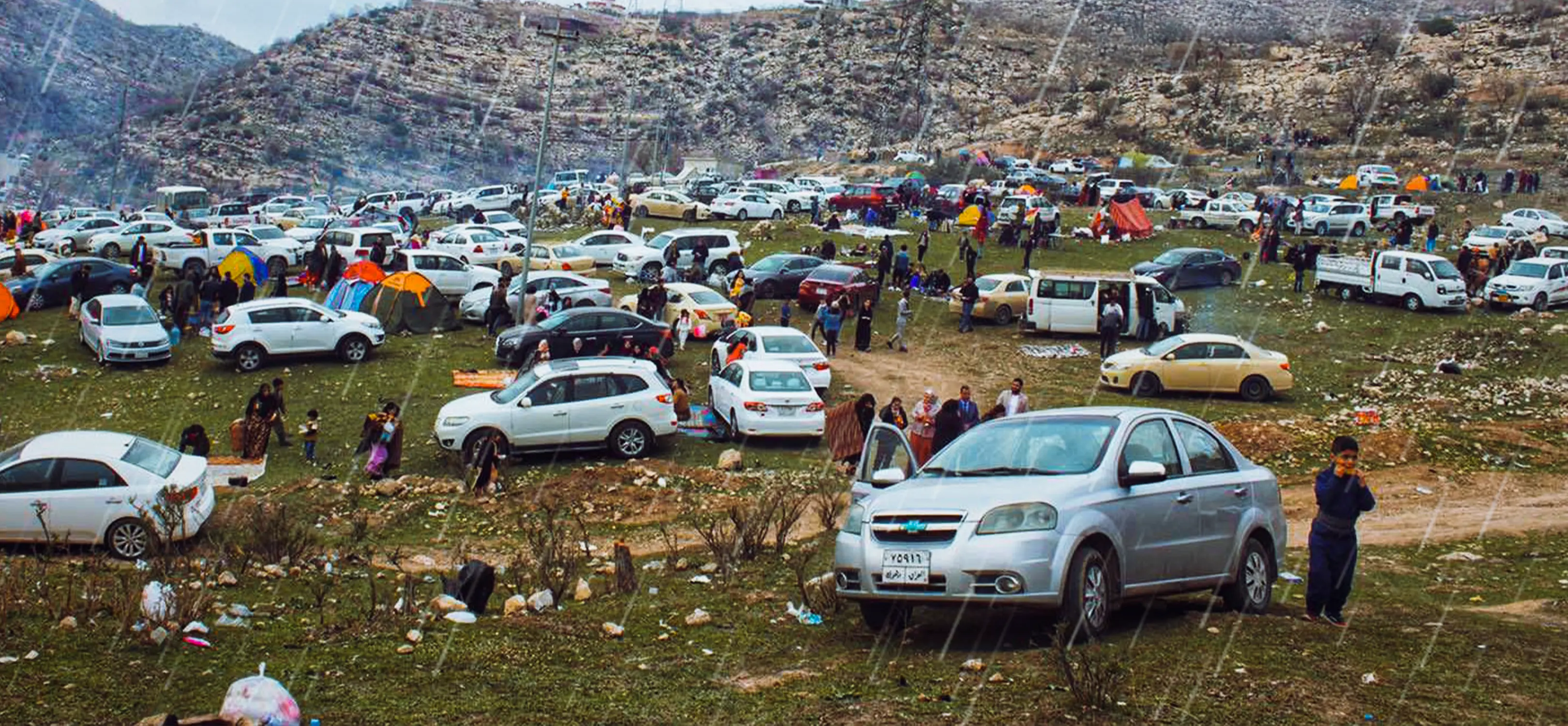 بارانی به‌هێز و سه‌رما به‌ڕێوه‌یه‌