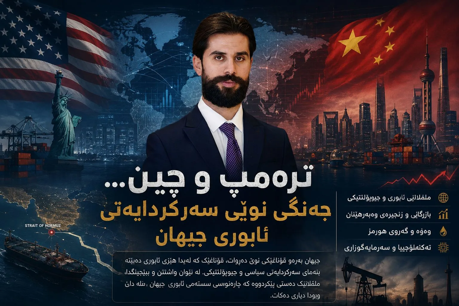 ململانێی واشنتن و پەکین؛ جەنگی ترەمپ و چین بۆ کۆنترۆڵکردنی ئابووریی جیهان