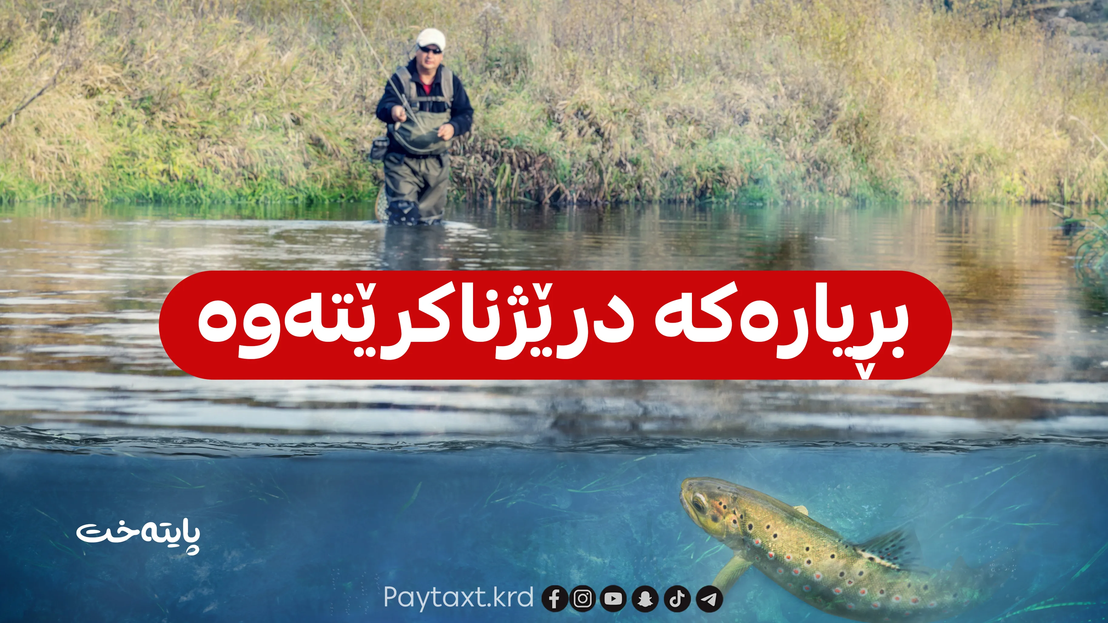 بڕیاری قەدەغەی سەر ڕاوە ماسی لادەچێت