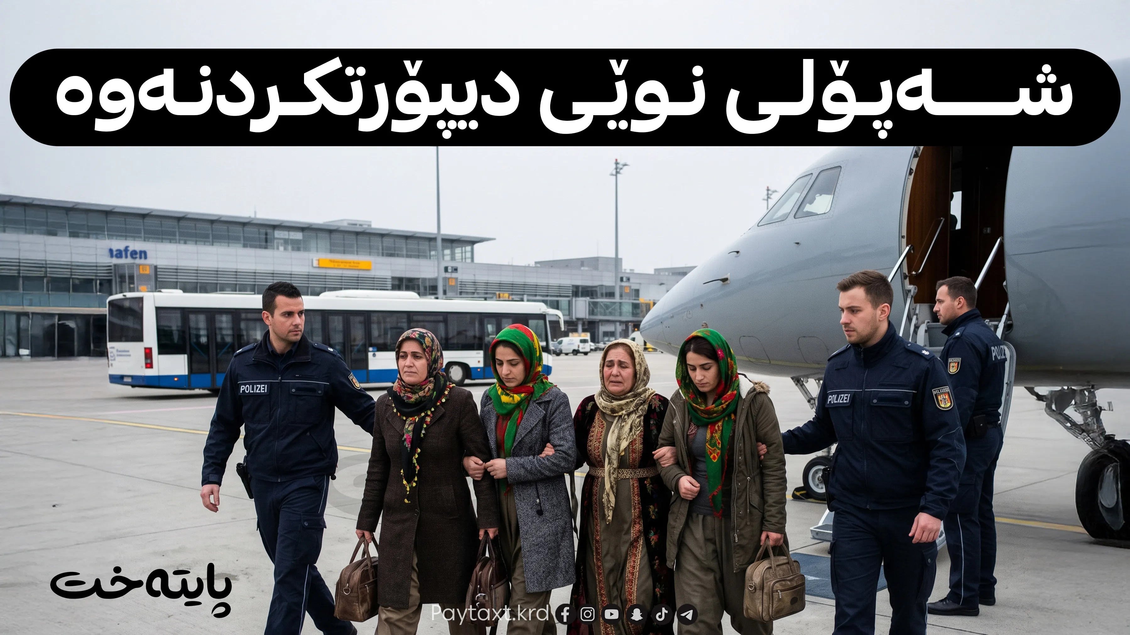 په‌نابه‌رانی كورد به‌ كۆمه‌ڵ دیپۆرت ده‌كرێنه‌وه