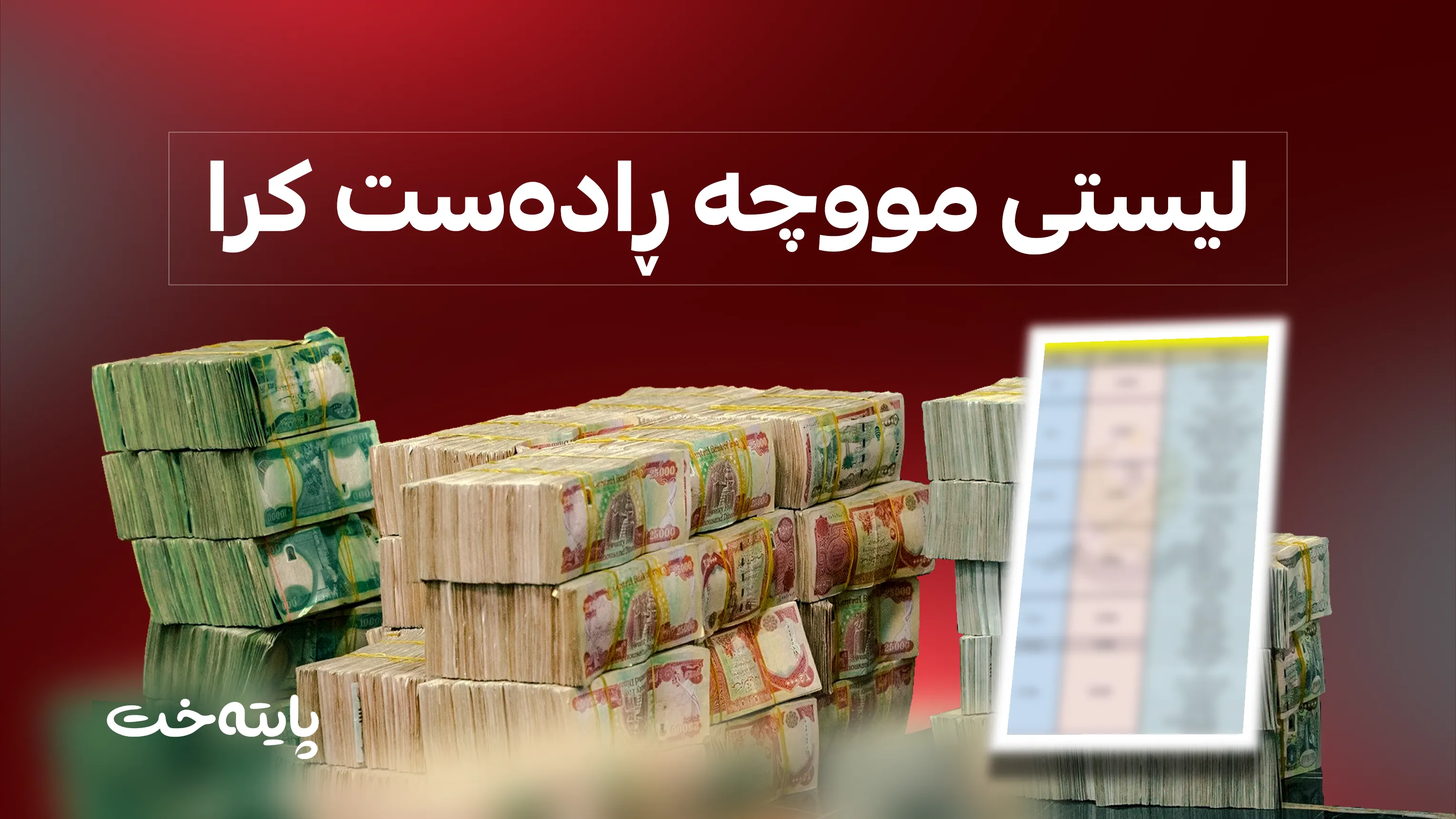 ڕاگەیەندراوی بەپەلەی وەزارەتی دارایی