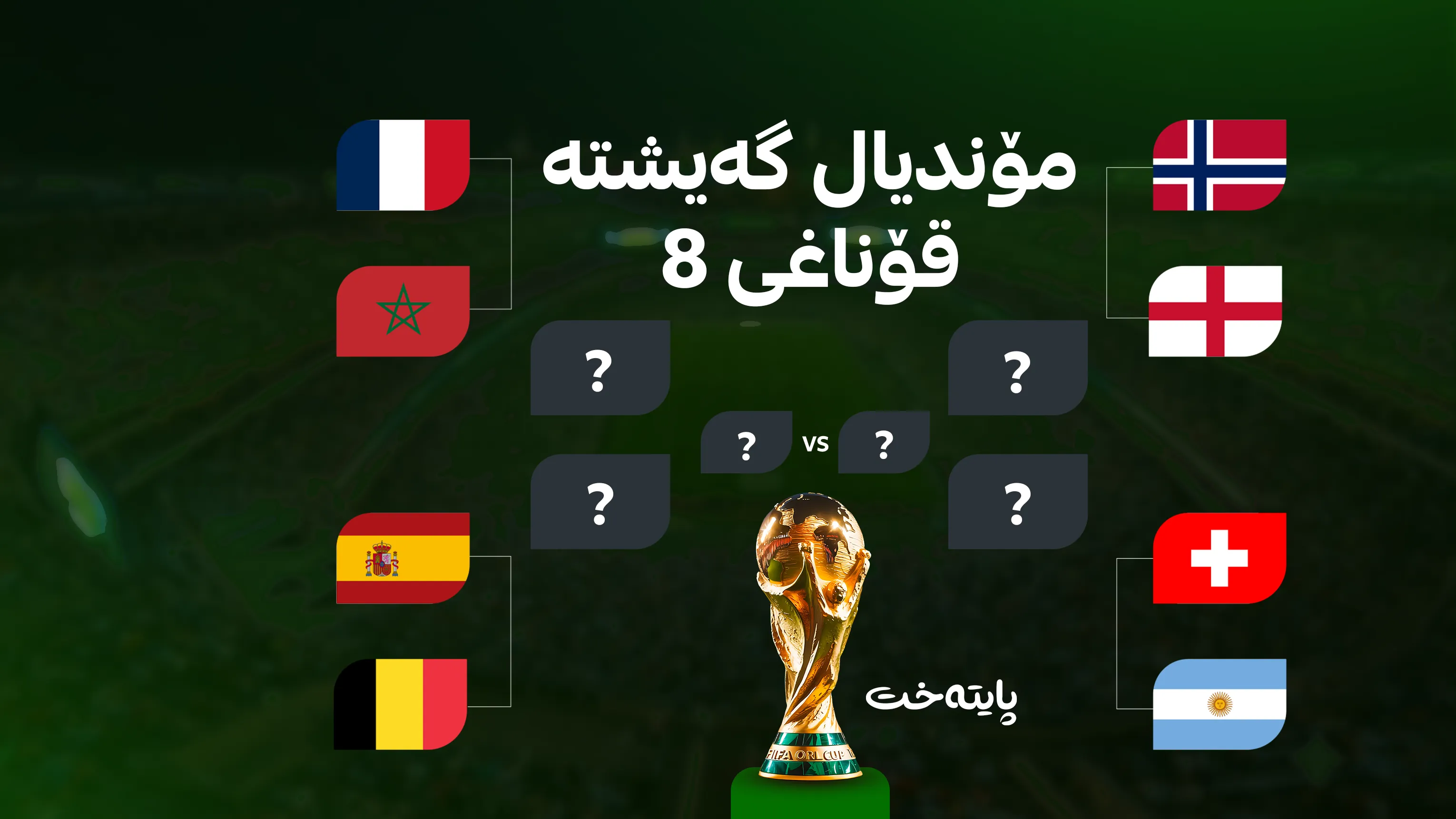 ناسنامەی هەشت زلهێزەکەی جیهان ئاشکرا بوو و ململانێکان گەیشتنە لوتکە