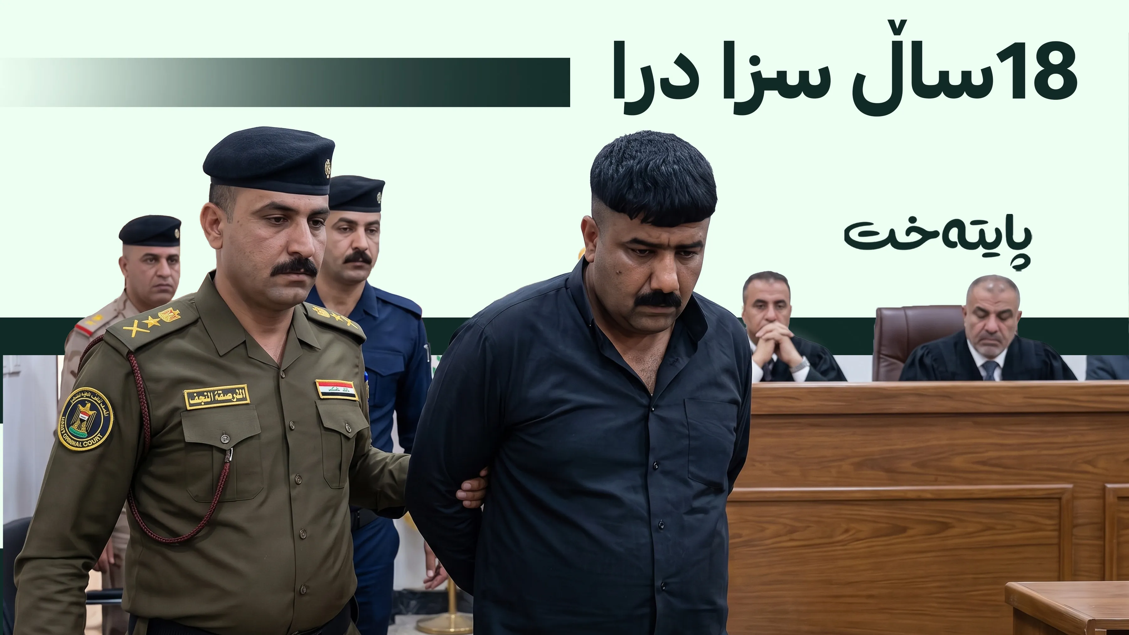 سێ سزای زیندانیکردن بۆ تۆمەتبارێک دەرکرا 