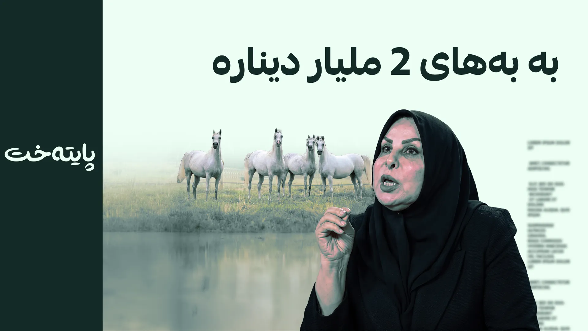 23 ئەسپی عالیە نوسەیف لە زیادکردنێکی ئاشكرا دا دەفرۆشرێن