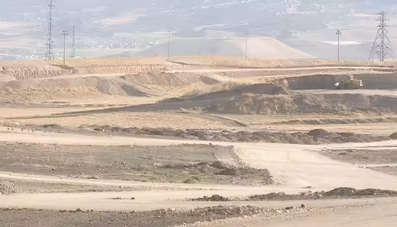 شوێنی دابەشکردنی زەوی  بەسەر فەرمانبەراندا لە گەرمیان راگەیەندرا