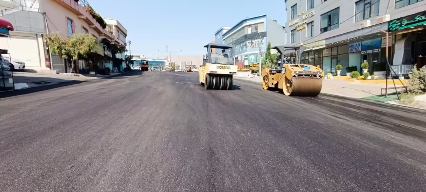 شارەوانی سلێمانی موژدەی کردنەوەی شەقامی 100 مەتری رادەگەیەنێت