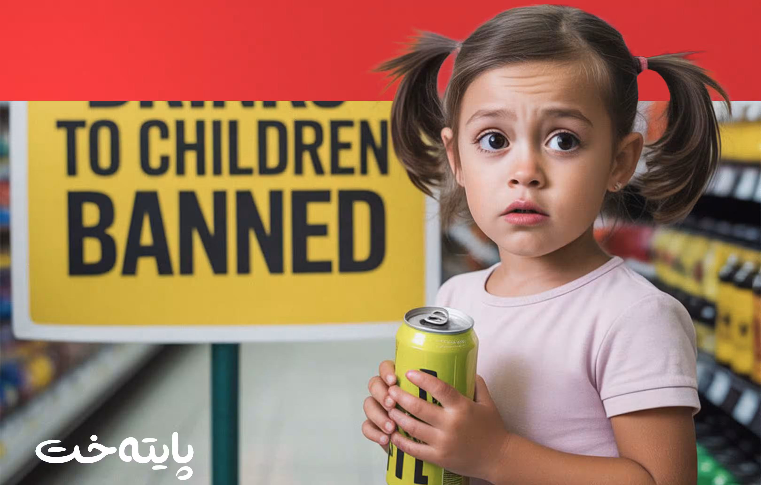 فرۆشتنی خواردنەوە وزە بەخشەکان بە منداڵان قەدەغەکرا 