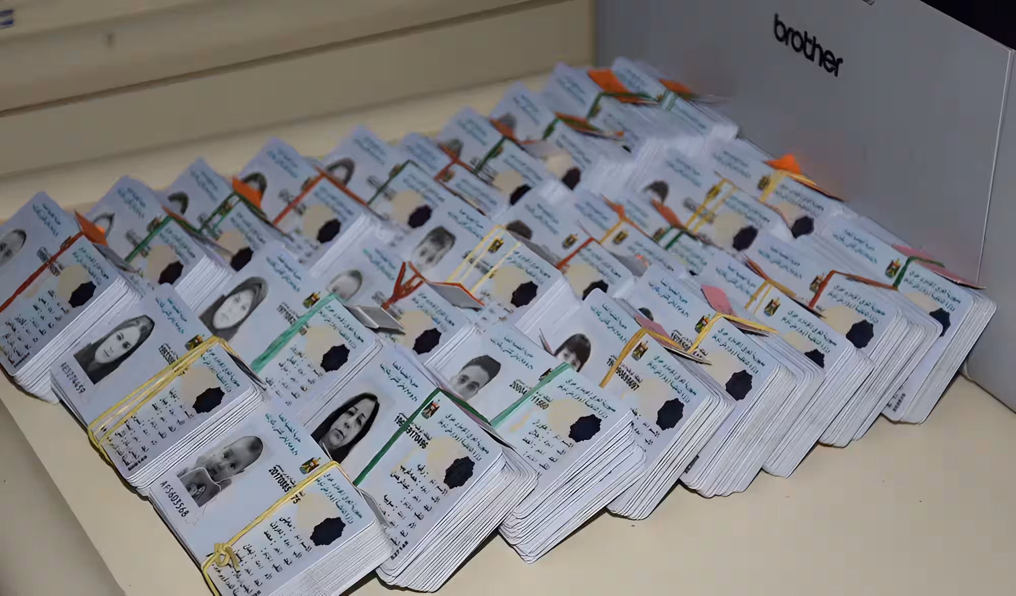 لە عێراق 2 ملیۆن کارتی نیشتیمانی زیاتر لە دانیشتووانەکەی دەرکراوە