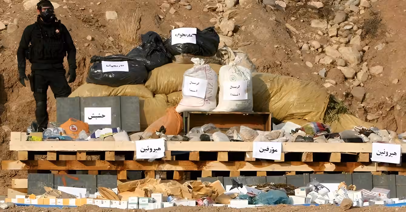 زیاتر لە 4 تۆن و 500 کیلۆگرام ماددەی هۆشبەر دەستی بەسەردا گیراوە 