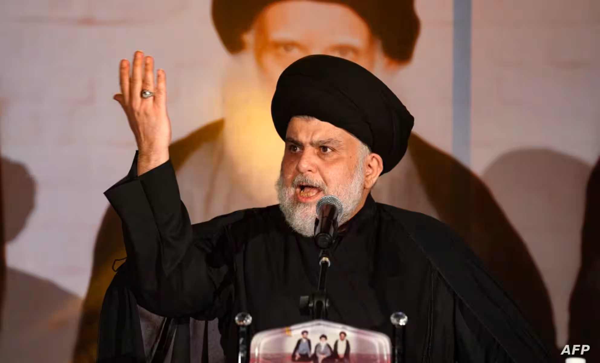 موقتەدا سەدر: خۆپیشاندانەکان تا ڕۆژی دەنگدان ڕادەگرین