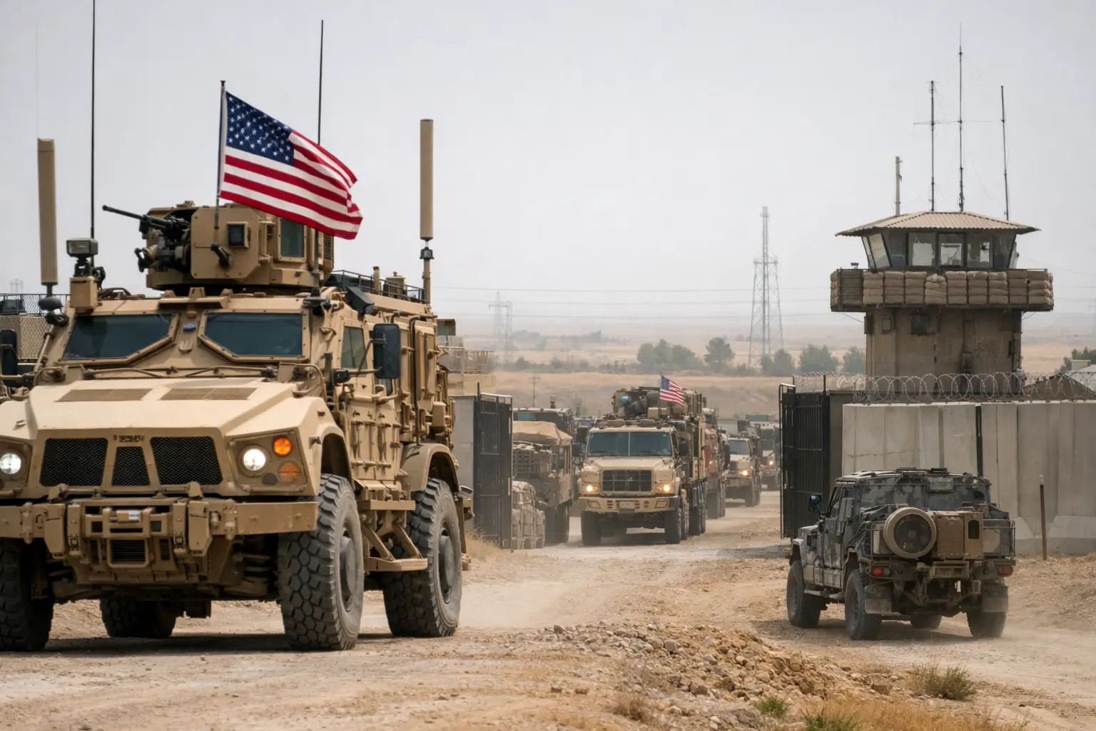 ئه‌مریكا گه‌وره‌ترین بنكه‌ی خۆی له‌ سووریا چۆڵكرد