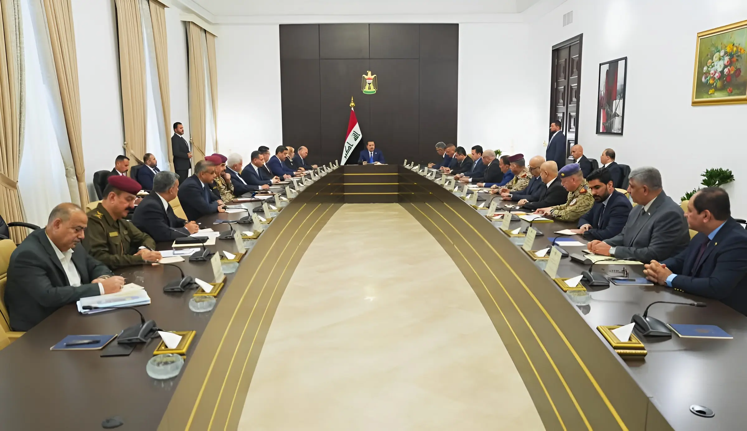 کۆبوونەوەی باڵای ئەمنی عێراق: بەکار‌هێنانی خاک و ئاسمانمان بۆ جەنگ ڕەت دەکەینەوە