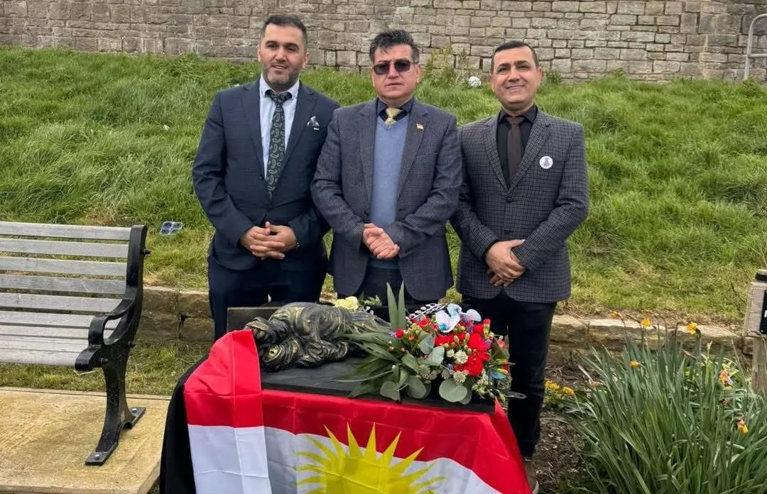 ڕێکخراوی ڕۆشنبیرانی کورد بەشداریی لە یادی کارەساتی هەڵەبجە لە شاری پۆرتسمۆس کرد