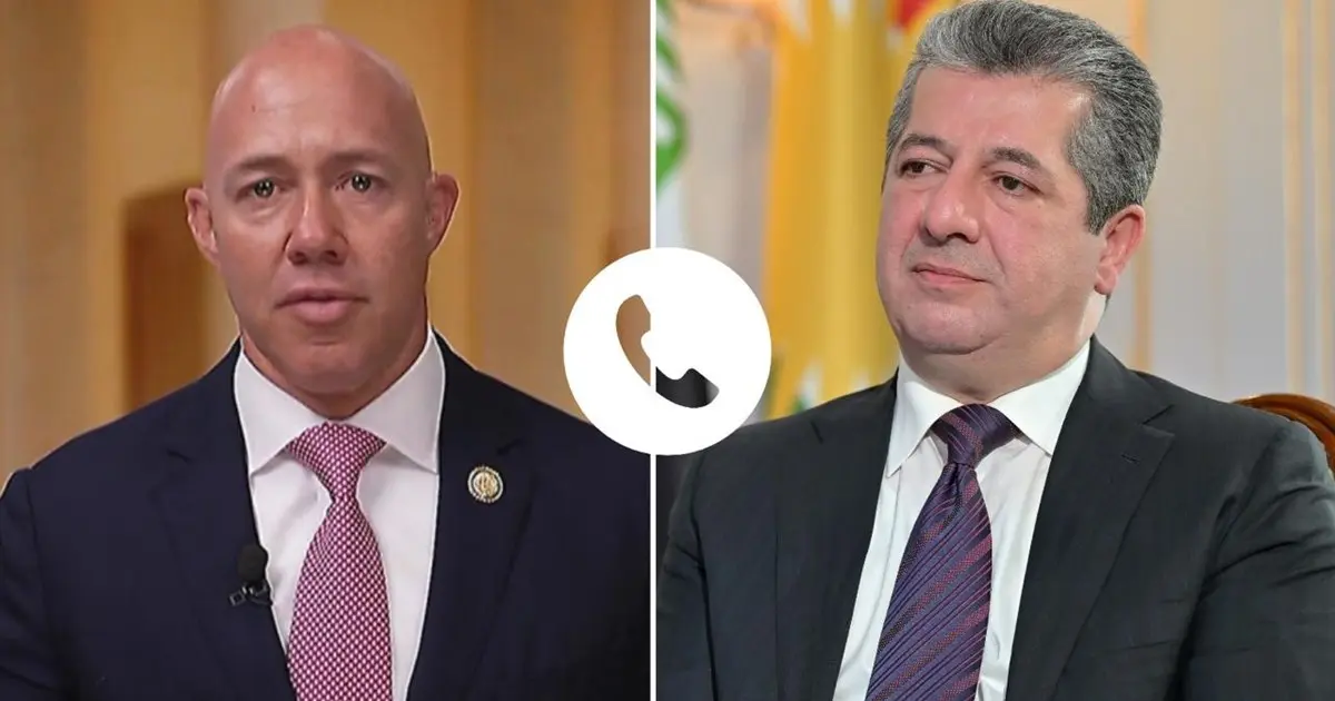 سه‌رۆكوه‌زیران و ئه‌ندامێكی كۆنگرێسی ئه‌مریكا به‌ ته‌له‌فۆن قسه‌یان كرد