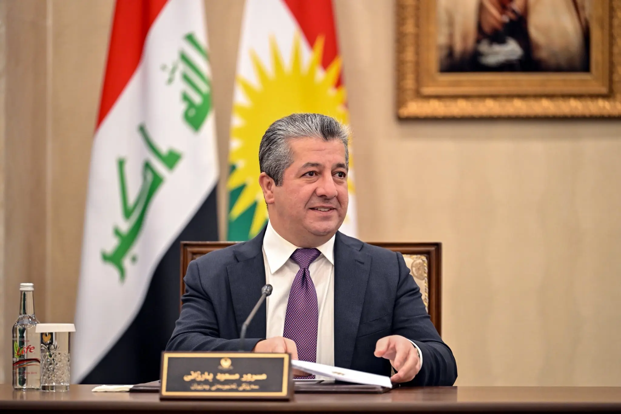 په‌یامی مه‌سرور بارزانی له‌باره‌ی هێرشه‌ مووشه‌كییه‌كه‌ی سه‌ر پێشمه‌رگه‌ گه‌یشت