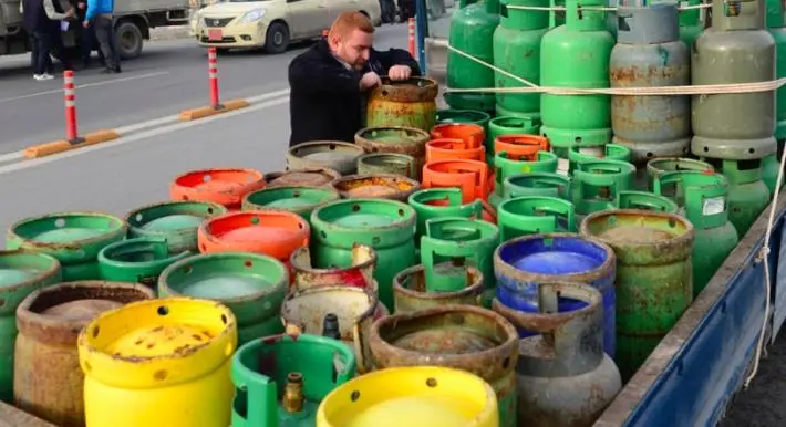 غاز لە ڕێگەی بریکارەکانی خۆراک دابەش دەکرێت