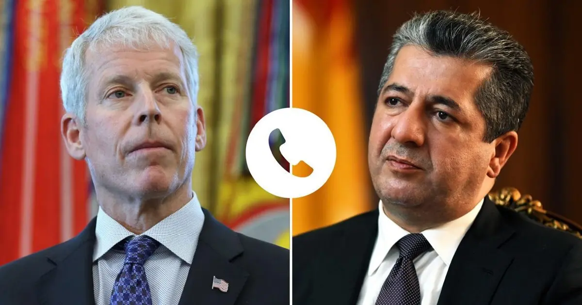 سەرۆکی حکومەتی هەرێمی کوردستان و وەزیری وزەی ئەمریکا قسەیان کرد