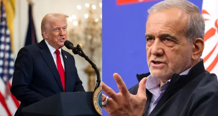 پزیشكیان وەڵامی تره‌مپی دایەوە