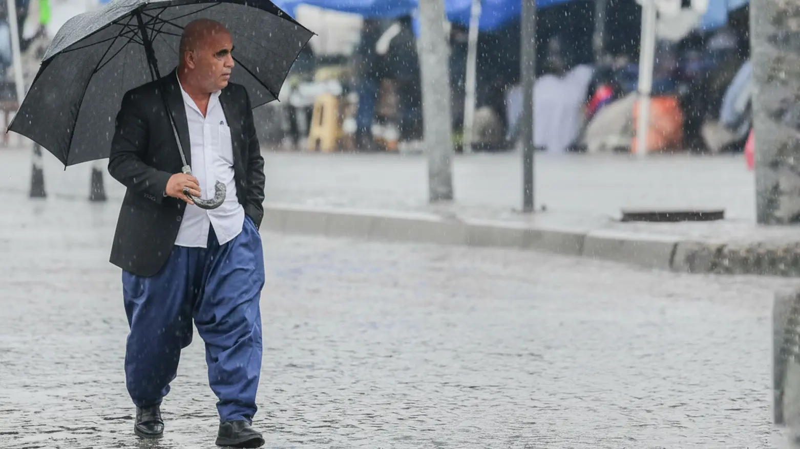 بارانی بەهاری و تەرزە ڕوو لە ناوچە جیاجیاکانی کوردستان دەکات