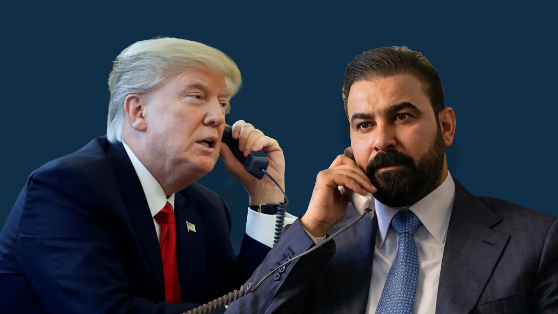 ترەمپ بە تەلەفۆن لەگەڵ عەلی زەیدی قسەی کرد