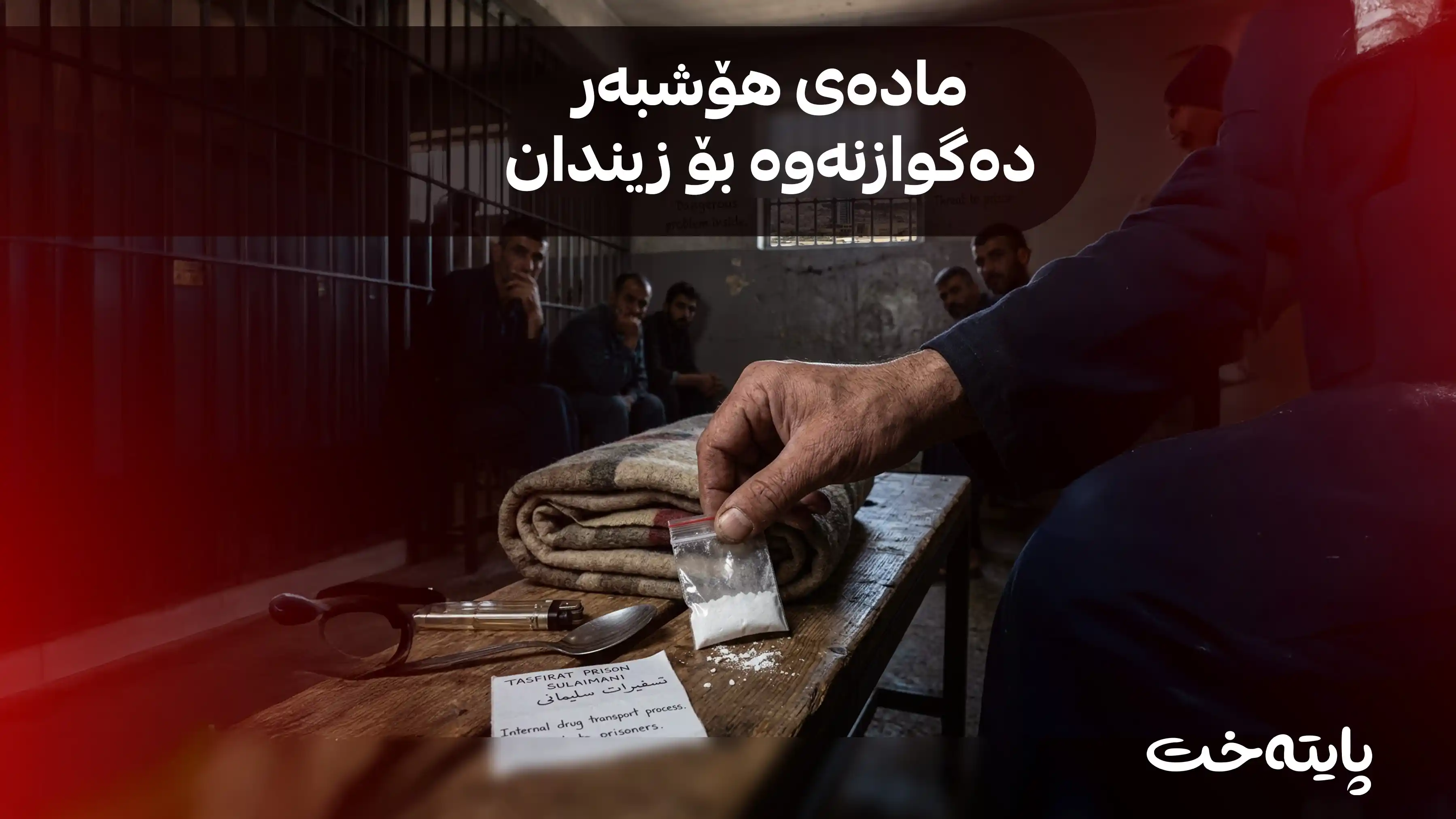مادەی هۆشبەر دەگوازنەوە بۆ زیندان 