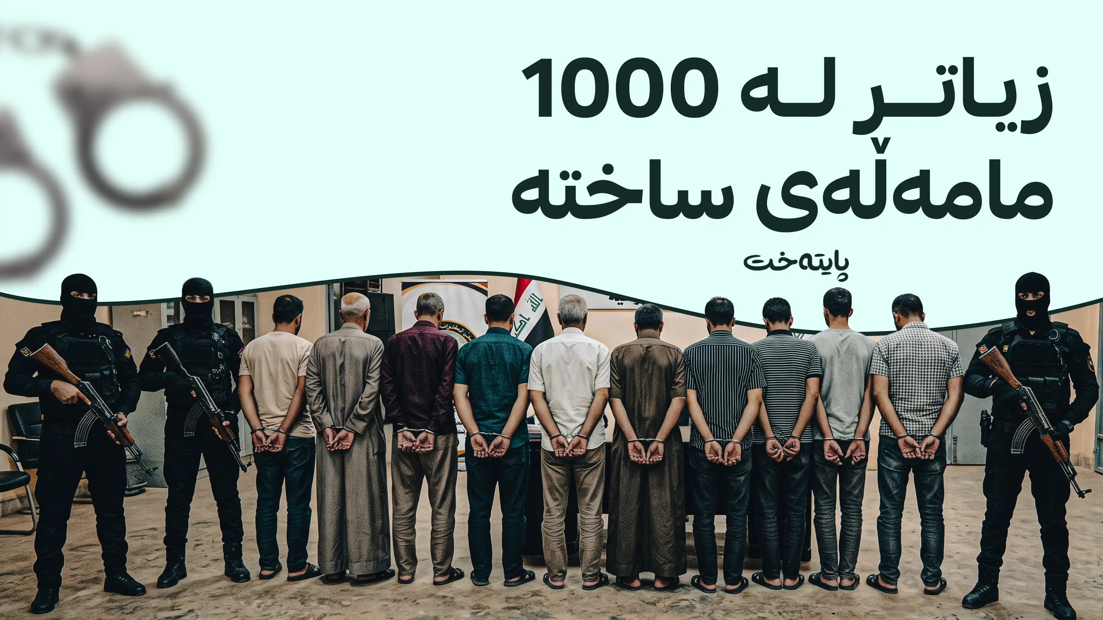 تۆڕێکی ساختەکاری لە دیوانییە دەستگیر کرا