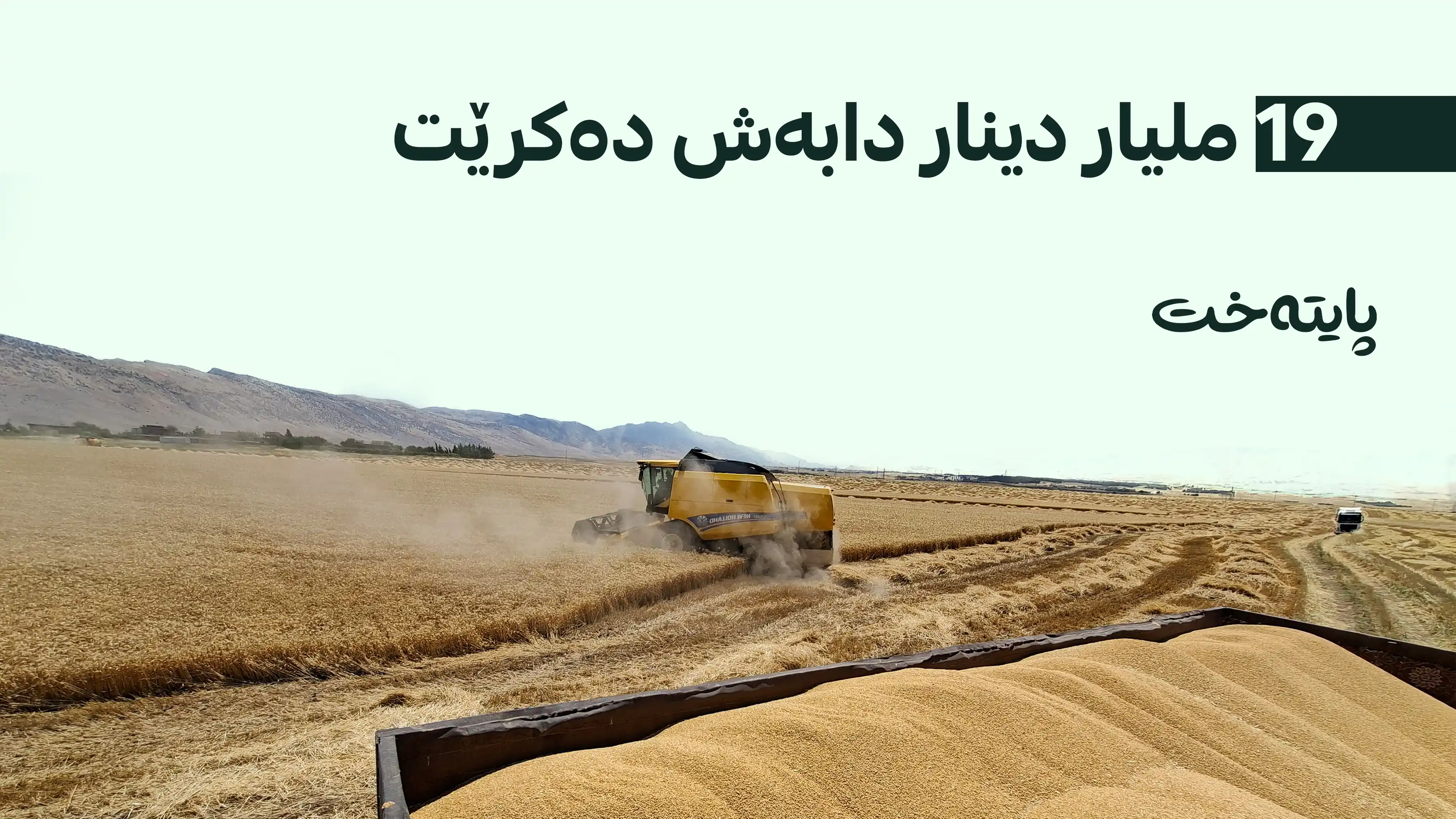 شایستە دارییەکانی گەنمی جووتیارانی هەرێم بۆ ساڵی 2025 دابەش دەکرێت
