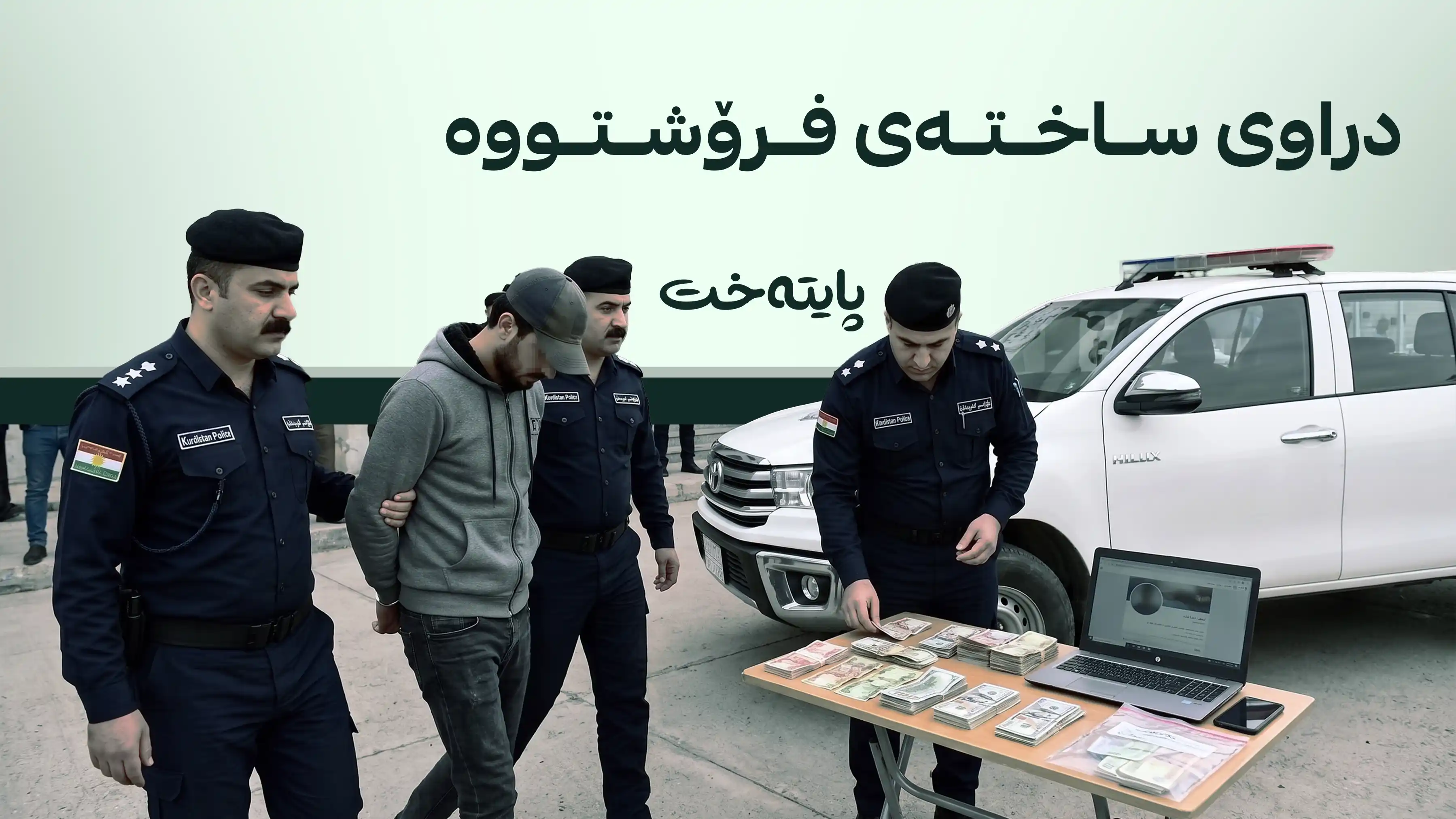 لە هەولێر کەسێک بە تۆمەتی فریودانی هاووڵاتیان دەستگیرکرا 