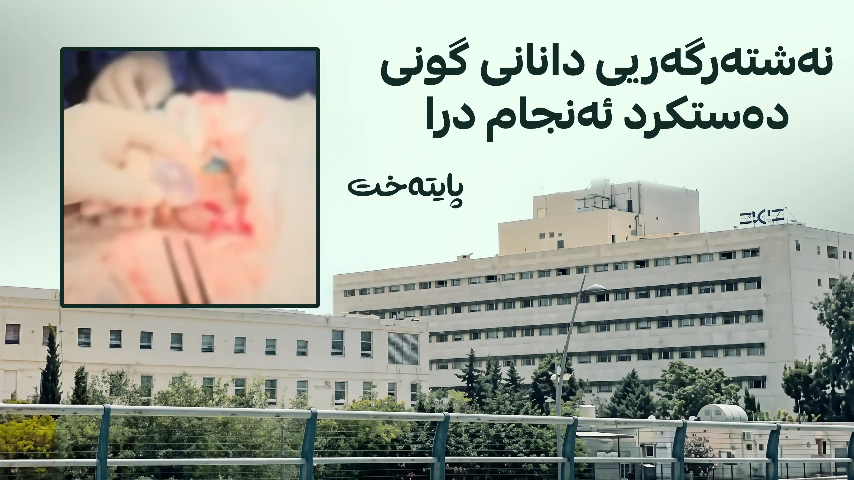 بۆ یەکەم جار نەشتەرگەریی دانانی گونی دەستکرد ئەنجام درا